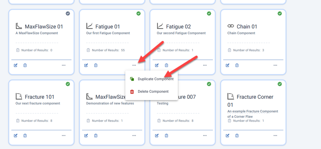 Duplicating a Material ECA Component